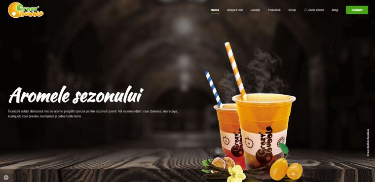 Webáruház Crazy Bubble Tea