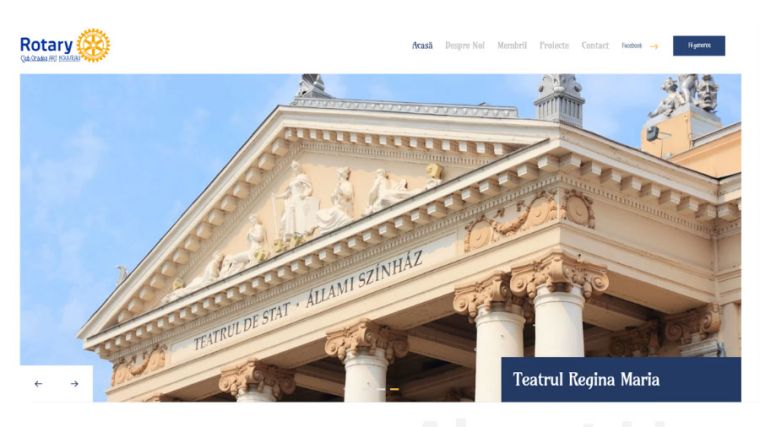 Site Asociație Rotary Oradea
